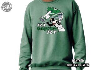 Fly Saquon Fly Eagles Jumping Play Shirt Eagles Tshirt Philadelphia Eagles Hoodie Eagles Sweatshirt Eagles Gift honizy 2