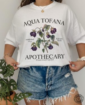 Aqua Tofana Apothecary Giulia Feminist Reproductive Rights Tshirt Smash The Patriarchy My Body My Choice Pro Roe Shirt honizy 2