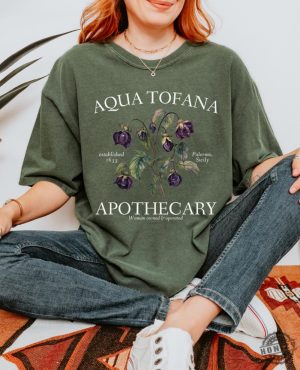 Aqua Tofana Apothecary Giulia Feminist Reproductive Rights Tshirt Smash The Patriarchy My Body My Choice Pro Roe Shirt honizy 5