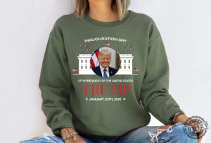 Trump Inauguration Day Shirt 47Th President Of The United States January 20Th 2025 Tshirt Support Donald Trump Hoodie Election 2024 Sweater honizy 2