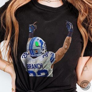 Brian Branch Middle Finger Shirt Sweatshirt Hoodie Highquality Vintageinspired Design Perfect Gift For Lions Fans Detroit Football honizy 2 1