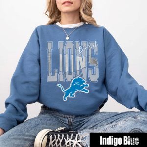 Detroit Lions Football Game Day Sweatshirt Gift For Detroit Fans Lions Football Sweatshirt Detroit Lions Shirt Lions Football Gift honizy 3 1