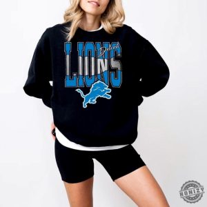 Detroit Lions Football Game Day Sweatshirt Gift For Detroit Fans Lions Football Sweatshirt Detroit Lions Shirt Lions Football Gift honizy 4 1