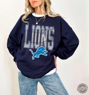 Detroit Lions Football Game Day Sweatshirt Gift For Detroit Fans Lions Football Sweatshirt Detroit Lions Shirt Lions Football Gift honizy 5