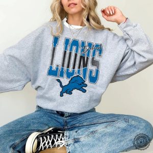 Detroit Lions Football Game Day Sweatshirt Gift For Detroit Fans Lions Football Sweatshirt Detroit Lions Shirt Lions Football Gift honizy 7