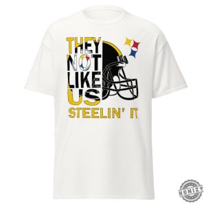 Pittsburgh Steelers They Not Like Us Shirt Nfl Tshirt Steel City Hoodie Men Of Steel Sweatshirt Football Shirt honizy 3