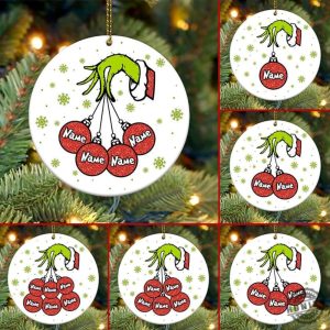 Custom Family Christmas Ornament Personalized Christmas Ornament Family Members Ornament 2024 Christmas Ornament honizy 2