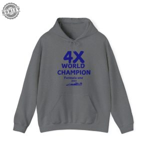 Max Verstappen 4X World Champion Hoodie Unisex Sweatshirt Formula One Apparel Racing Fan Gift Celebration Wear Hoodie honizy 3