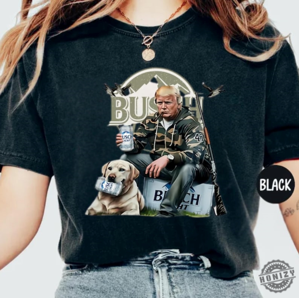 Trump 2024 Hunting Shirt Patriotic Camo Gun Design Distressed Usa Election Tee Maga Voter Gift For Her Trump Buch Light Beer Shirt