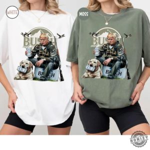 Trump 2024 Hunting Shirt Patriotic Camo Gun Design Distressed Usa Election Tee Maga Voter Gift For Her Trump Buch Light Beer Shirt honizy 6