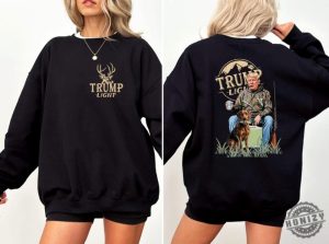 Western Trump Shirt Hunting Trump Sweatshirt President Trump Tshirt Trump 2024 Hoodie Donald Trump Sweater Trump Supporter Gift honizy 3