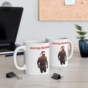 Mike Tyson Butt Funny Merry Chrithmith Coffee Mug Funny Christmas Gift Drinking Coffee Tea Cup Xmas Present For Mom Gift For Dad Gifts honizy 6