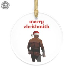 Acrylic Ornament Mike Tyson Butt Funny Christmas Tree Decoration Holiday Gift Unique Xmas Decor Boxing Fan Present Mma Fighter Ornament honizy 2