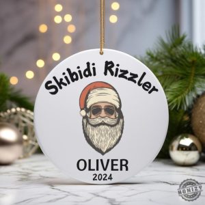 Skibidi Rizzler Custom Teen Meme Christmas Ornament Gen Alpha Funny White Elephant Gift Teen Slang Skibidi Toilet Ohio Rizz honizy 3