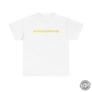 Kendrick Lamar Mustard Tshirt honizy 5