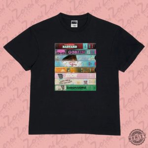 Tyler The Creator Vhs Discography Shirt Rare Find Bootleg Tshirt Vintage Style Hip Hop Hoodie Unique Design Sweatshirt Rap Tee 90S Chromakopia Shirt honizy 3