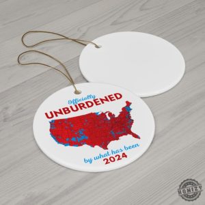 Donald Trump 2024 Election Results Map Ornament Usa Electoral Map 2024 Ornament Unburdened By What Has Been Trump Landslide Red Wave honizy 2