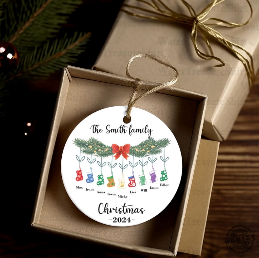 Family Christmas Ornament Bundle Png Ornament Add Your Own Name Personalized Family Stocking Ornament Design Pngchristmas Bundle Ornament