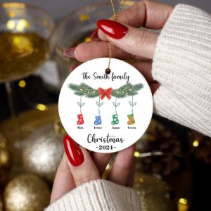 Family Christmas Ornament Bundle Png Ornament Add Your Own Name Personalized Family Stocking Ornament Design Pngchristmas Bundle Ornament honizy 2