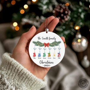 Family Christmas Ornament Bundle Png Ornament Add Your Own Name Personalized Family Stocking Ornament Design Pngchristmas Bundle Ornament honizy 3