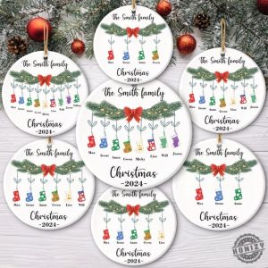 Family Christmas Ornament Bundle Png Ornament Add Your Own Name Personalized Family Stocking Ornament Design Pngchristmas Bundle Ornament honizy 7