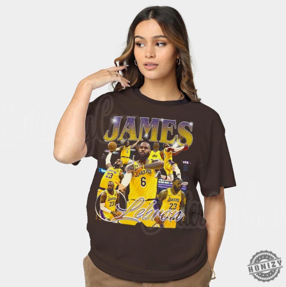 Lebron James Shirt Basketball Sweatshirt Classic 90S Graphic Tee Unisex Sweatshirt Vintage Bootleg Gift