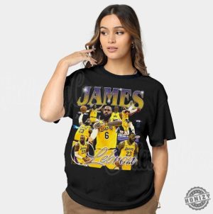 Lebron James Shirt Basketball Sweatshirt Classic 90S Graphic Tee Unisex Sweatshirt Vintage Bootleg Gift honizy 4