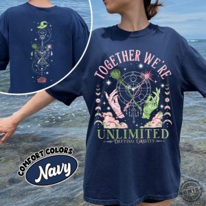 Wicked Together Were Unlimited Shirt Defy Gravity Broomstick Magic Wand Hoodie Wicked The Musical Sweatshirt Wizard Movie Fan Tee honizy 2