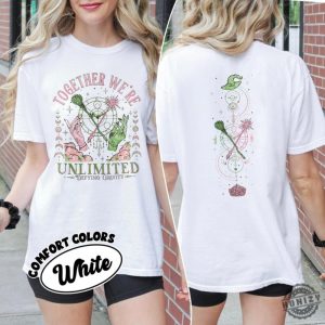 Wicked Together Were Unlimited Shirt Defy Gravity Broomstick Magic Wand Hoodie Wicked The Musical Sweatshirt Wizard Movie Fan Tee honizy 5