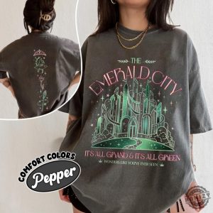 Wizard Movie Fan Emerald City Shirt Wicked Change For Good Tshirt Wizard University Tee Gift For Fan honizy 6