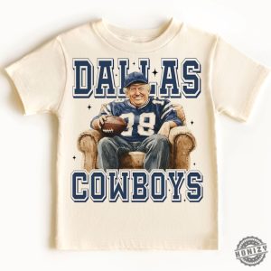 Cowboys Trump Football Shirt Dallas Coboys Football Trump Tshirt Football Christmas Hoodie Blue And White Football Sweatshirt honizy 3