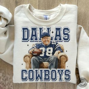 Cowboys Trump Football Shirt Dallas Coboys Football Trump Tshirt Football Christmas Hoodie Blue And White Football Sweatshirt honizy 7