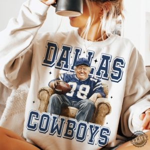 Cowboys Trump Football Shirt Dallas Coboys Football Trump Tshirt Football Christmas Hoodie Blue And White Football Sweatshirt honizy 8