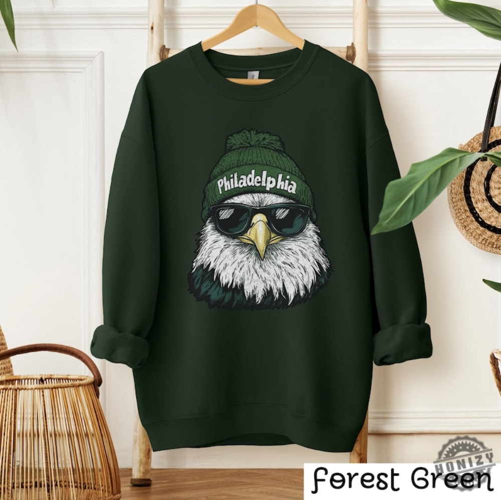 Vintage Philadelphia Football Shirt Trendy Fan Gifts Game Day Crewneck Sweatshirt Retro Eagles Apparel Team Wear Hoodie Trendy Gift Football Fan