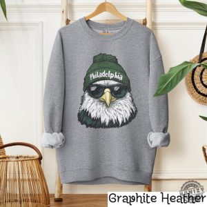 Vintage Philadelphia Football Shirt Trendy Fan Gifts Game Day Crewneck Sweatshirt Retro Eagles Apparel Team Wear Hoodie Trendy Gift Football Fan honizy 3