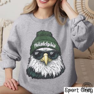 Vintage Philadelphia Football Shirt Trendy Fan Gifts Game Day Crewneck Sweatshirt Retro Eagles Apparel Team Wear Hoodie Trendy Gift Football Fan honizy 6