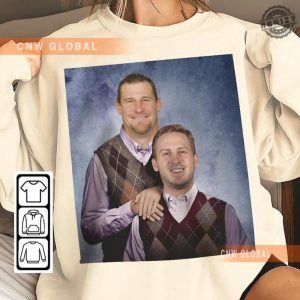 Jared Goff Dan Campbell Detroit Football Shirt Step Bros Sweatshirt Funny Gift Unisex Tshirt Football 90S Fan Gift honizy 5