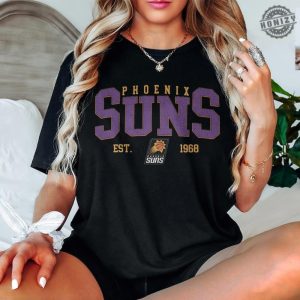 Vintage 90S Phoenix Suns Shirt Crewneck Phoenix Suns Sweatshirt Hoodie Retro For Women And Men Basketball Christmas Tshirt honizy 5