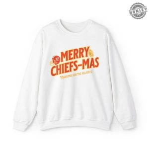 Kansas City Chiefs Christmas Tshirt Holiday Crewneck Hoodie Kc Chiefs Gift Game Day Sweatshirt Nfl Apparel honizy 2