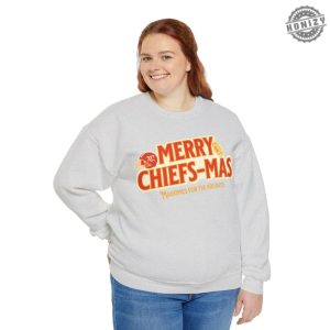 Kansas City Chiefs Christmas Tshirt Holiday Crewneck Hoodie Kc Chiefs Gift Game Day Sweatshirt Nfl Apparel honizy 7