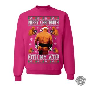 Mike Tyson Ugly Christmas Sweater Unisex Crewneck Sweatshirt Hoodie Tshirt honizy 8