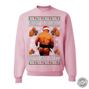 Mike Tyson Ugly Christmas Sweater Unisex Crewneck Sweatshirt Hoodie Tshirt honizy 9