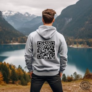 Fck You Qr Code Shirt Custom Qr Code Sweatshirt Sarcastic Gift For Friend Tshirt Adult Humor Hoodie Gift Sarcasm Fck You Qr Code Hoodie honizy 2