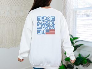 Trump Dance Qr Code Shirt Red Cap Sweatshirt Republican Tee Trump Maga Tshirt Trump Elephant Hoodie Patriot Sweater honizy 2