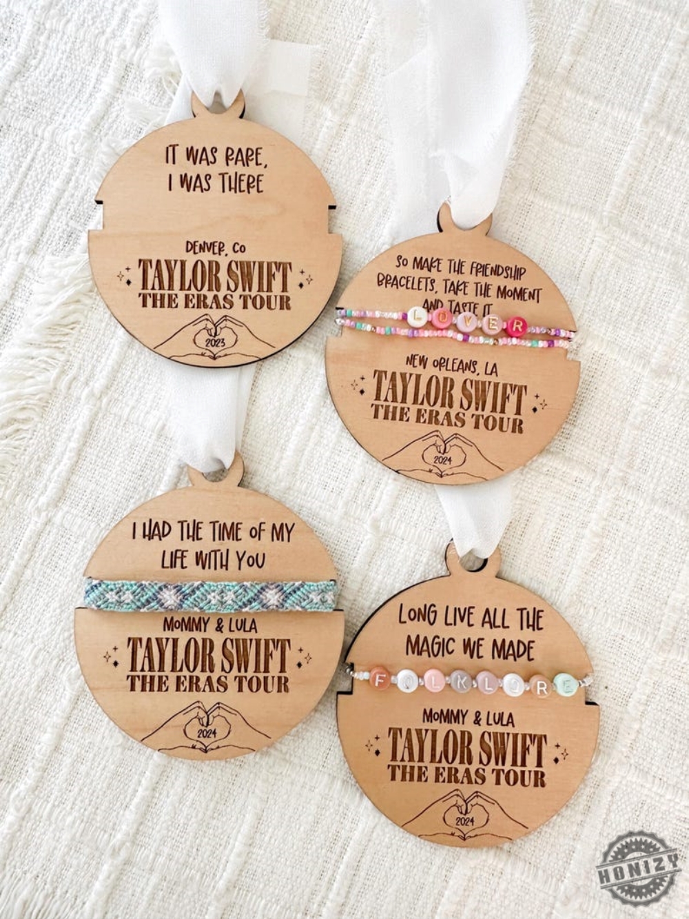 Eras Christmas Ornament 2024 Christmas Ornament Friendship Bracelet Memorabilia Taylor Ornament Eras Tour Ornament