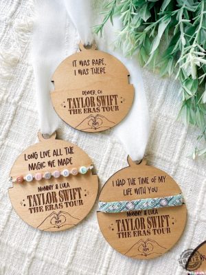 Eras Christmas Ornament 2024 Christmas Ornament Friendship Bracelet Memorabilia Taylor Ornament Eras Tour Ornament honizy 3