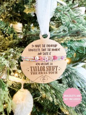 Eras Christmas Ornament 2024 Christmas Ornament Friendship Bracelet Memorabilia Taylor Ornament Eras Tour Ornament honizy 4