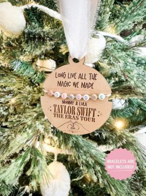 Eras Christmas Ornament 2024 Christmas Ornament Friendship Bracelet Memorabilia Taylor Ornament Eras Tour Ornament honizy 6