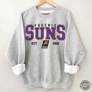 Vintage 90S Phoenix Suns Shirt Crewneck Phoenix Suns Sweatshirt Hoodie Retro For Women And Men Basketball Christmas Tshirt honizy 5