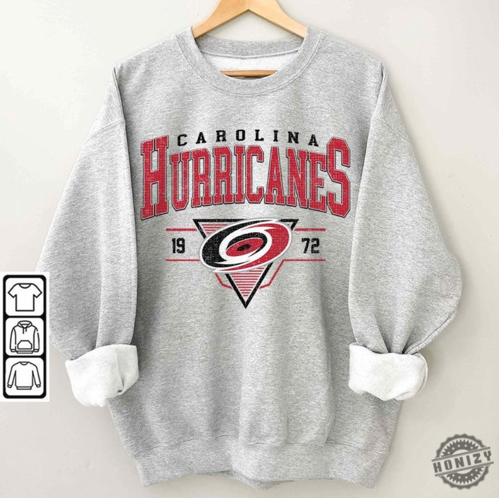 Vintage 90S Carolina Hurricanes Shirt Crewneck Carolina Hurricanes Sweatshirt Jersey Hockey Gift For Christmas